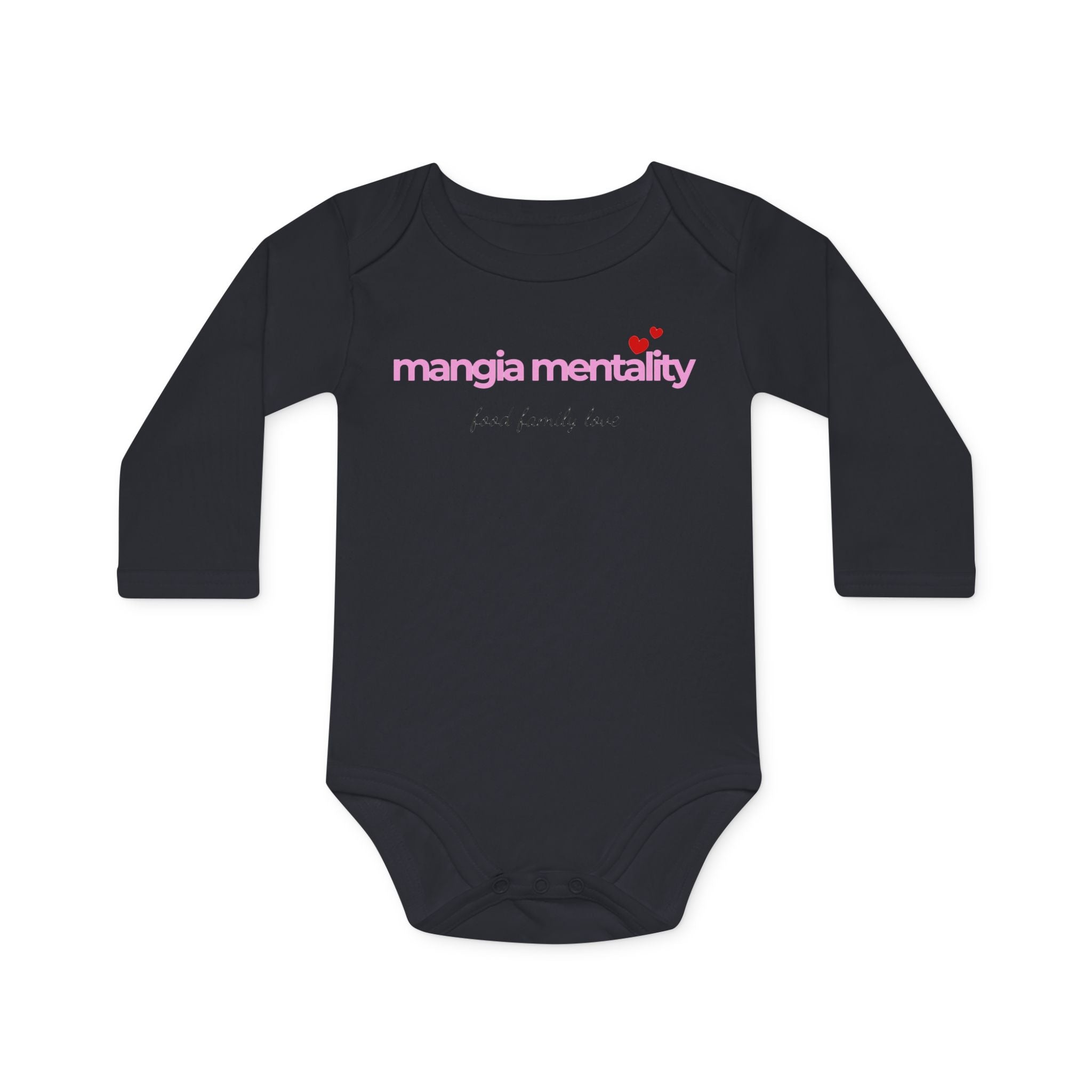 Baby Long-Sleeve Organic Bodysuit (Girls)