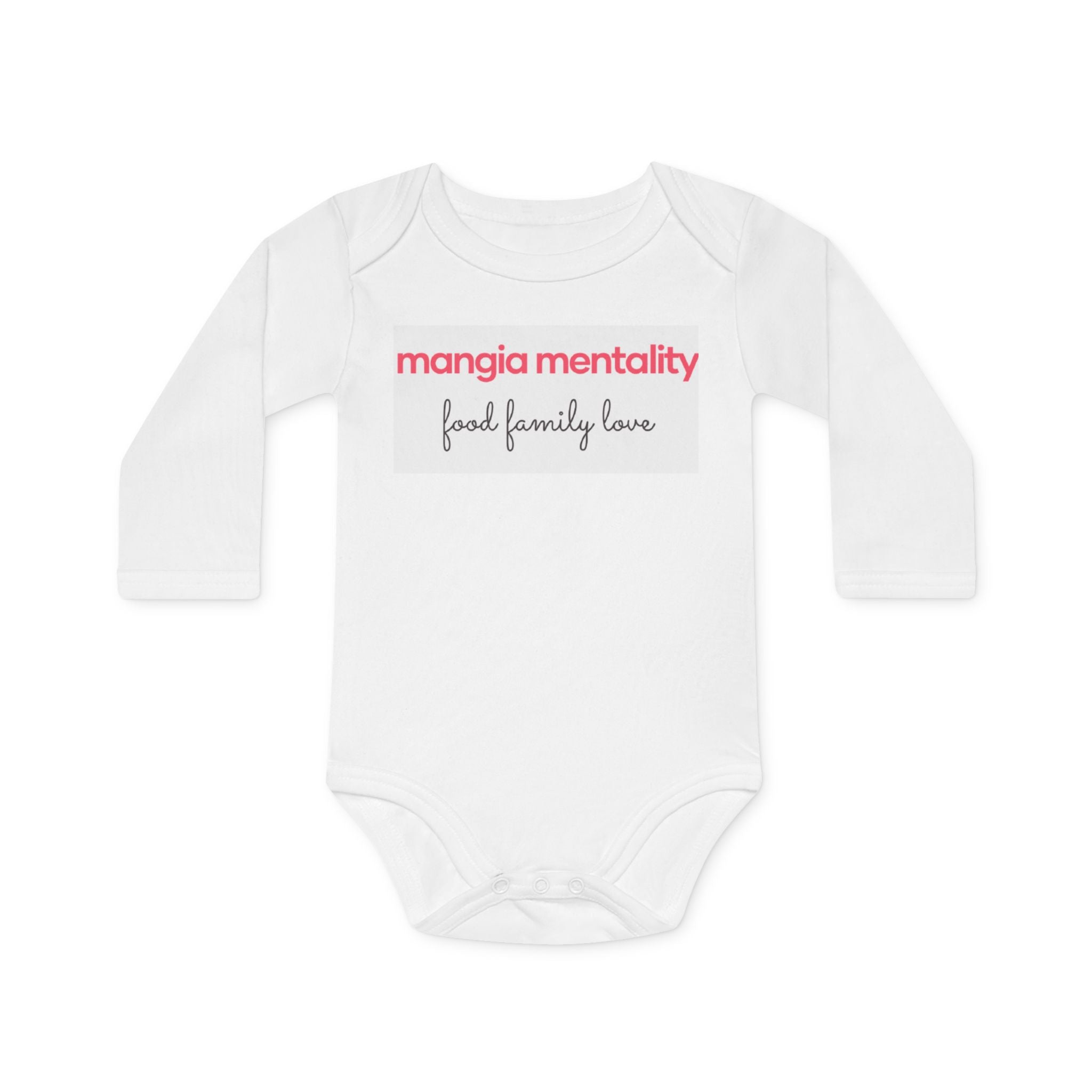 MM Baby Long-Sleeve Organic Bodysuit