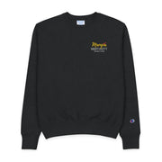 Men's Champion Crewneck Sweatshirt - Motivational Quote Design