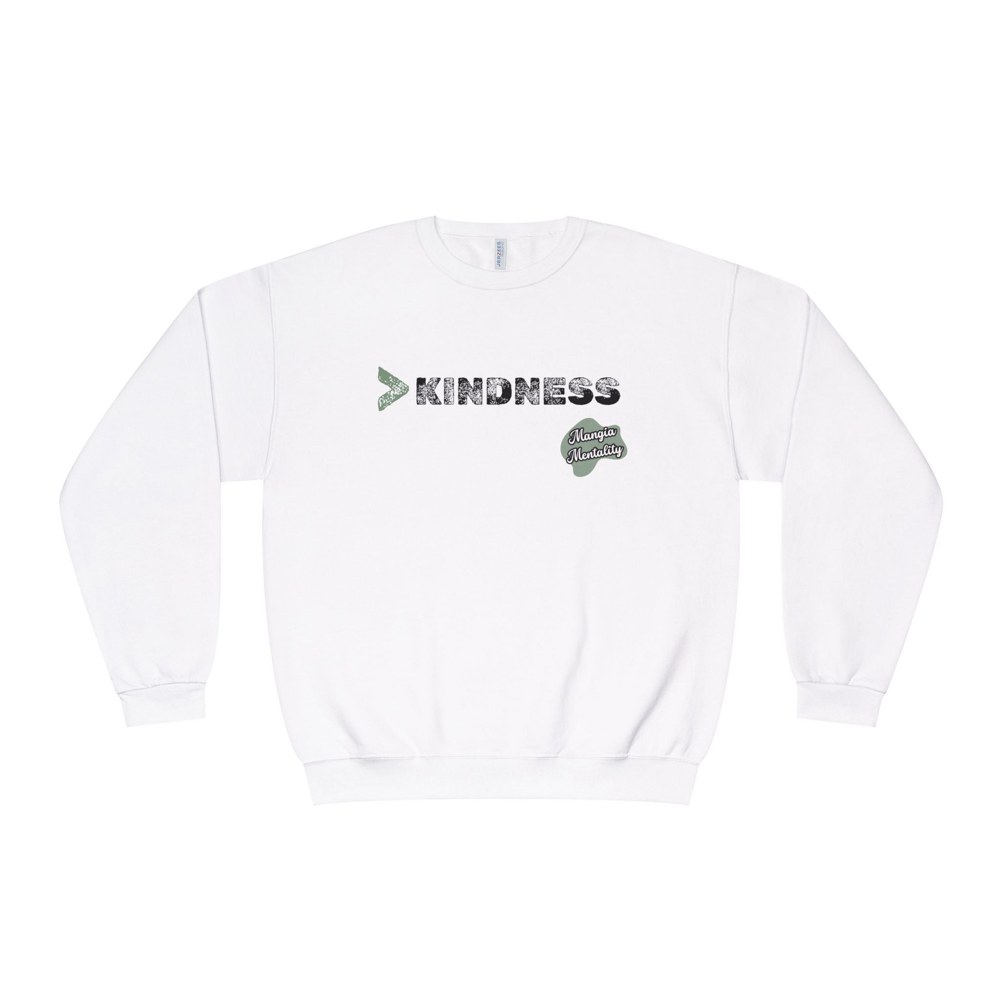 Unisex NuBlend® Crewneck Sweatshirt (Kindness White)