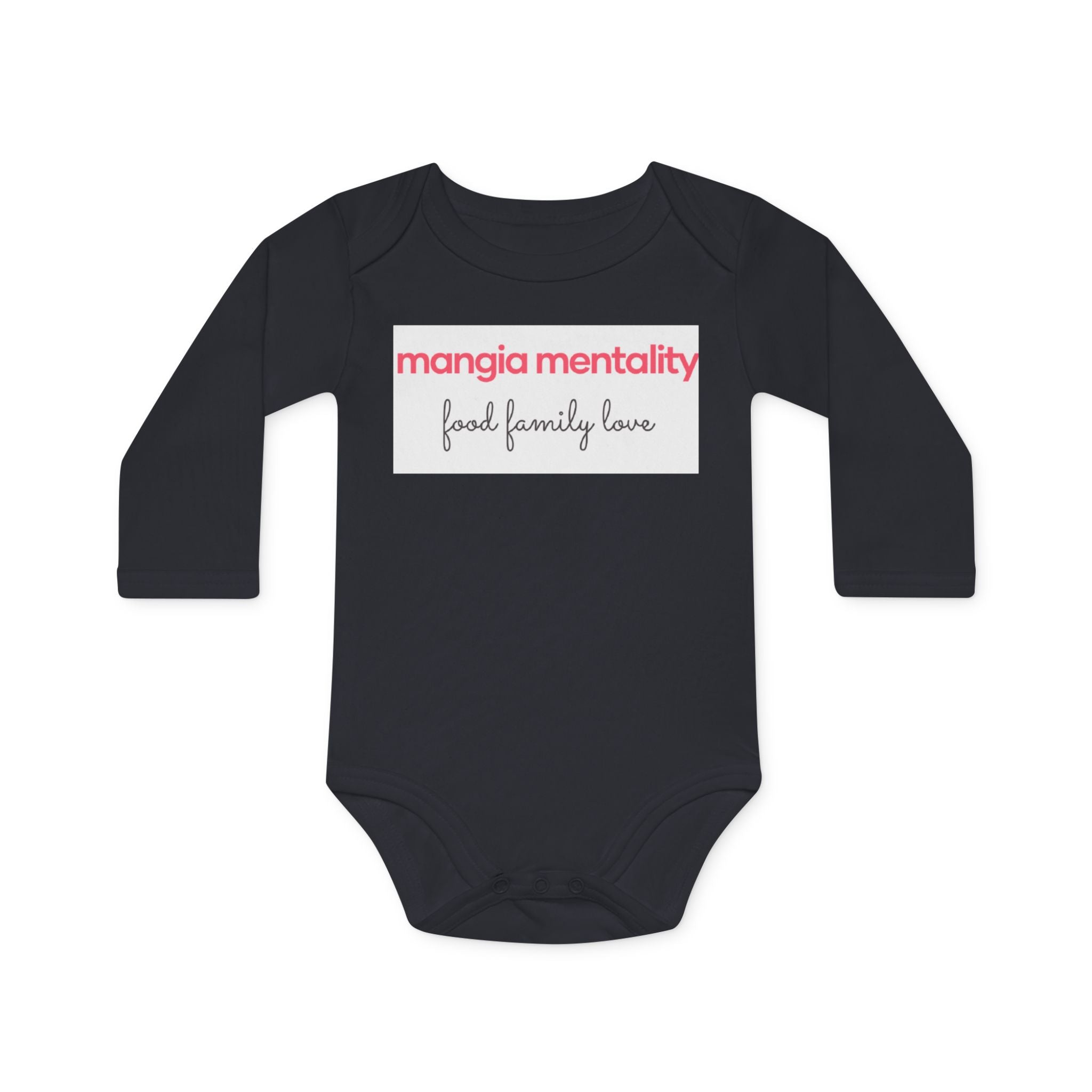 MM Baby Long-Sleeve Organic Bodysuit