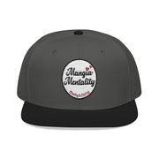 Mangia Mentality Embroidered Snapback Cap - Trendy Streetwear Hat